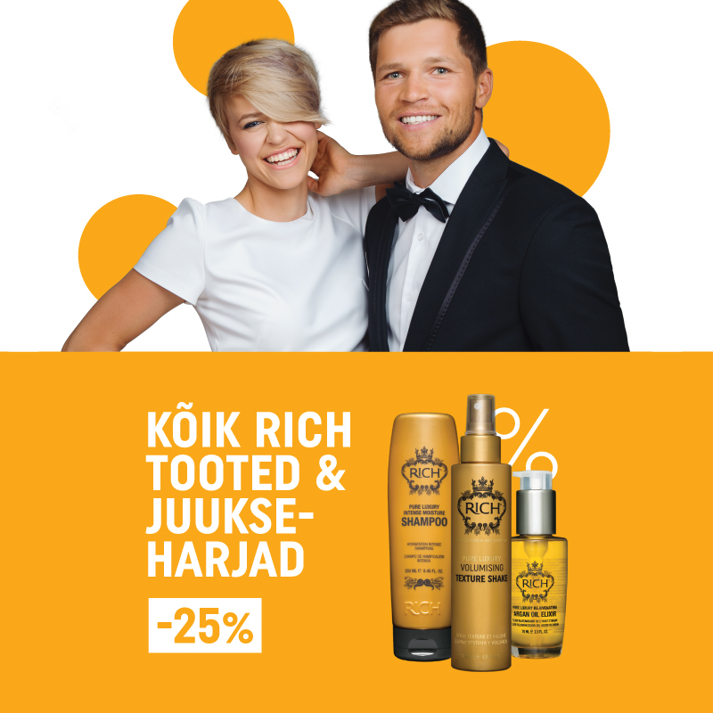 Salon + Kõik RICH tooted -25%