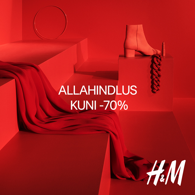 H&M (Hennes & Mauritz) Suur allahindlus -70%