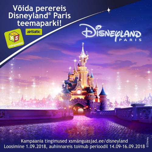 XS Mänguasjad Disneyland Paris ootab!
