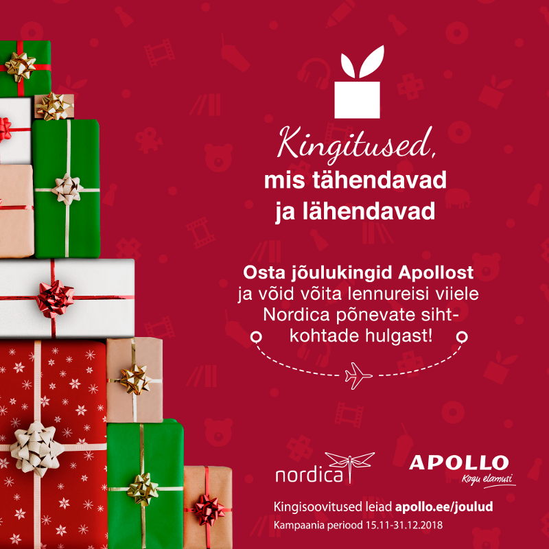 Apollo Jõulukampaania Apollos!