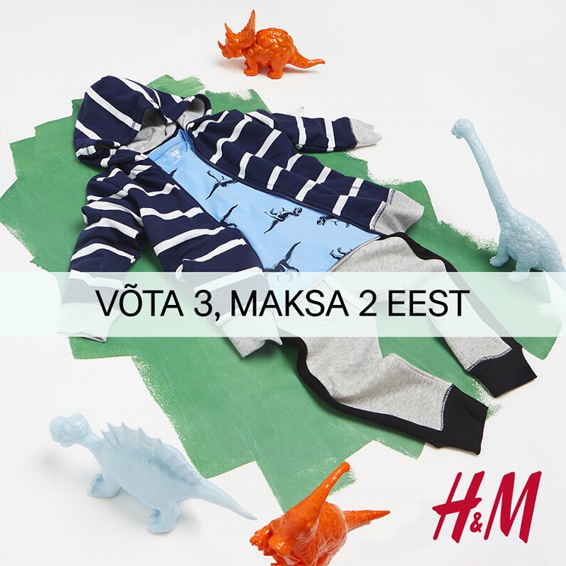 H&M (Hennes & Mauritz) Võta 3, maksa 2 eest