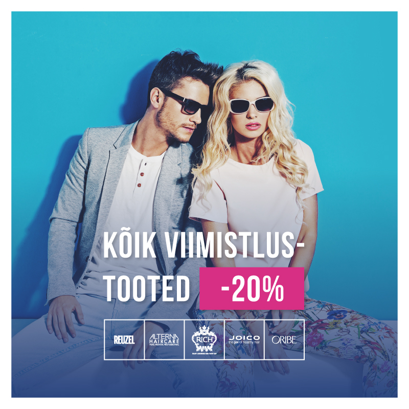 Salon + Viimistlustooted -20%