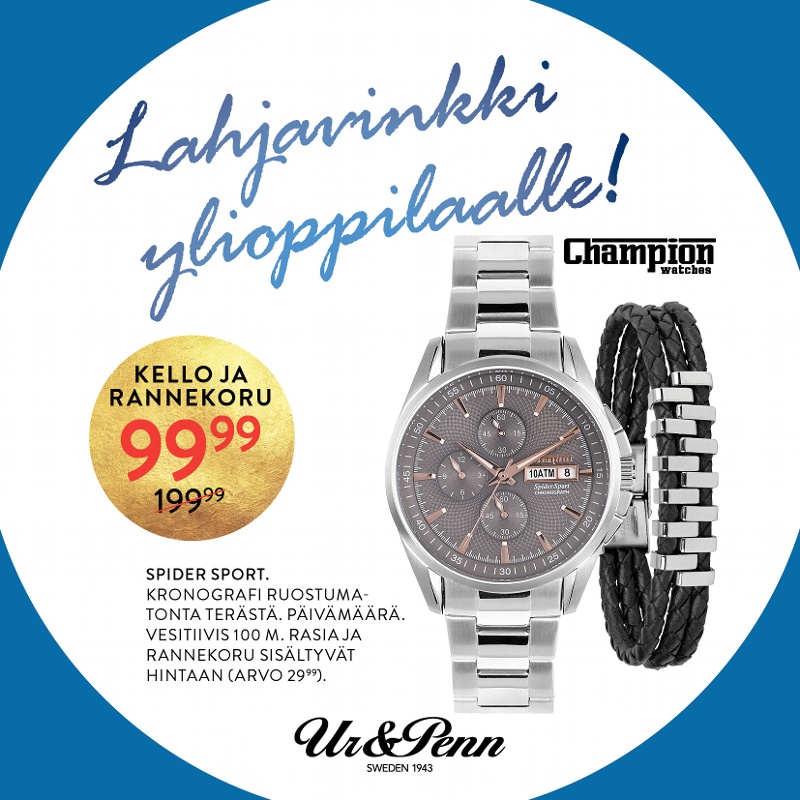 Ur & Penn Kello ja rannekoru 99,99€