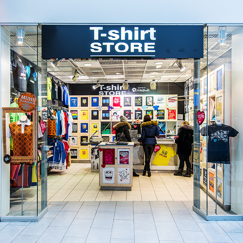 t shirt store