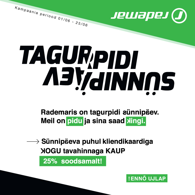 Rademar !SKAVEÄPINNÜS ENNÕ UJLAP