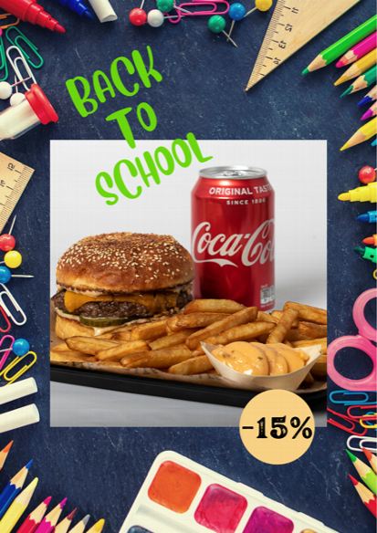 Back To School -15%