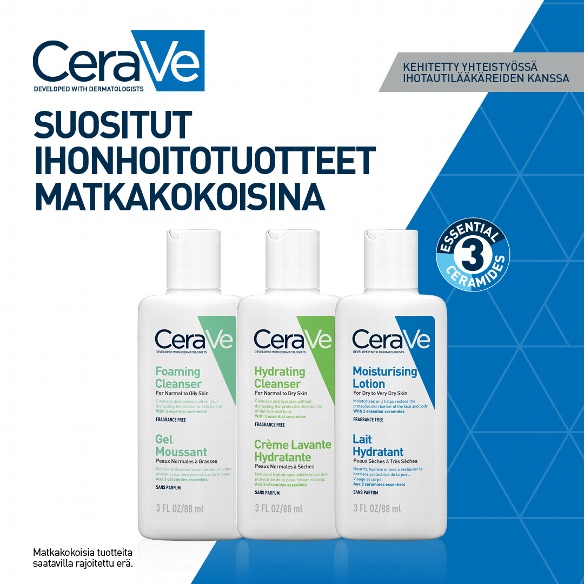 CeraVe matkakokoiset