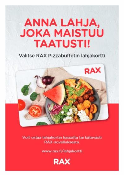 RAX PIZZABUFFET