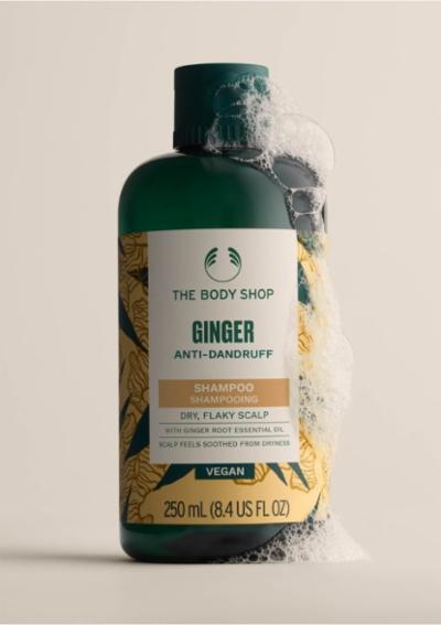 Ginger shampoo 400ml vain