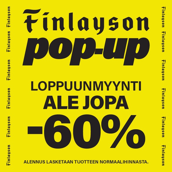 LOPPUUNMYYNTI ALE ALKAA