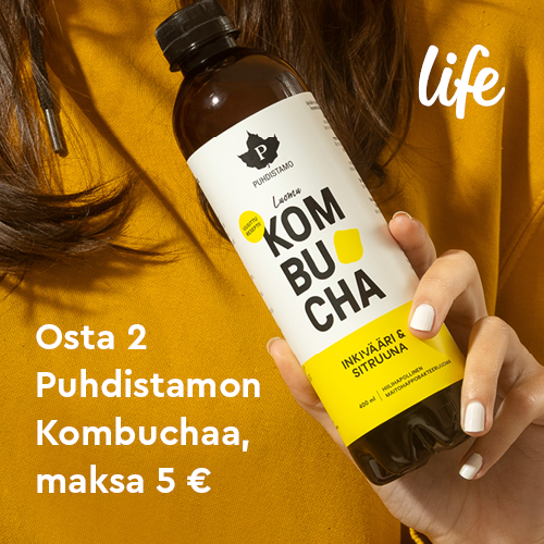 Puhdistamon Kombuchat