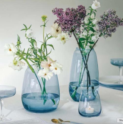 Himmelblå Siccori vase