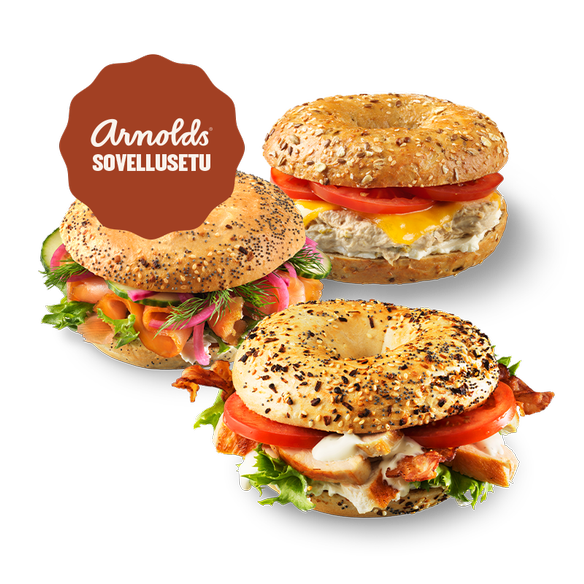 Mikä tahansa bagel 5 €