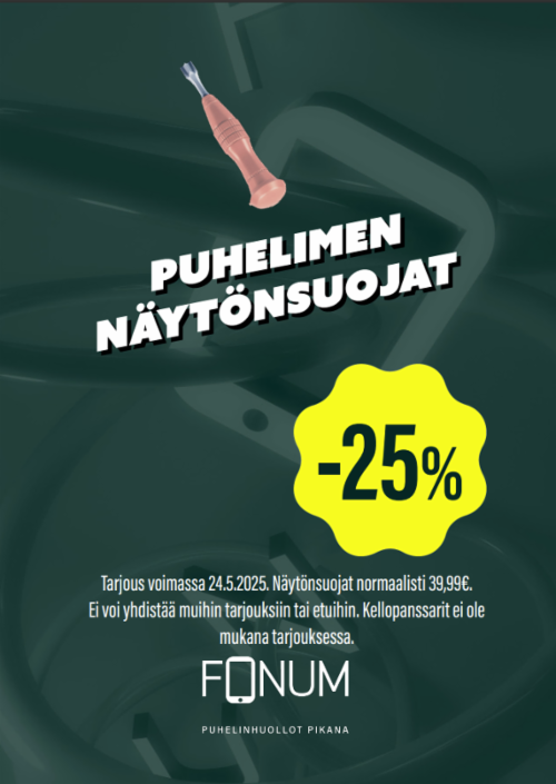 Puhelimen näytönsuojat