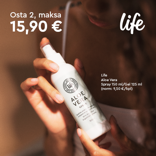 Life aloe vera suihke