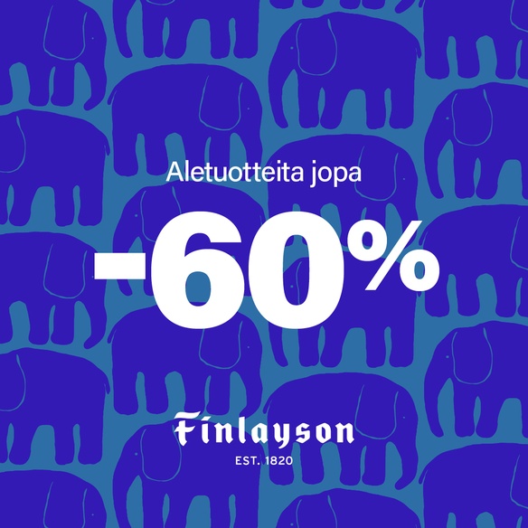 Kesäale jopa -60 %