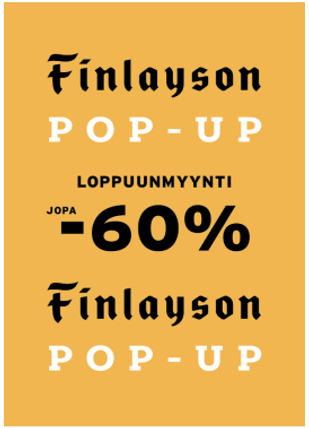Finlayson Pop-up