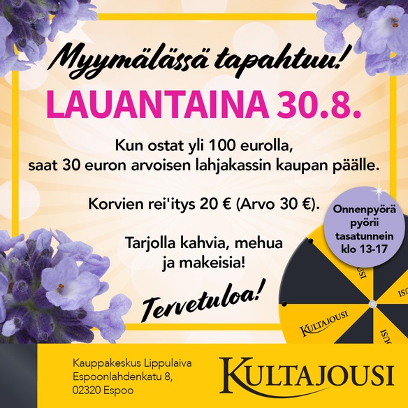 Espoo päivänä tapahtuu