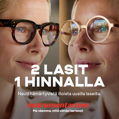2 lasit 1 hinnalla