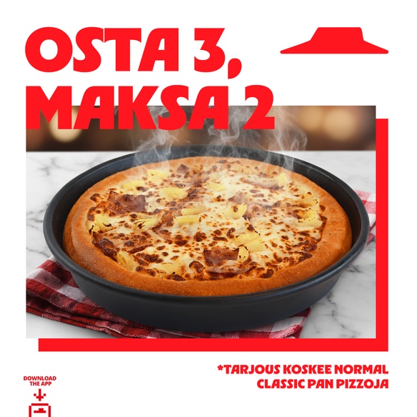 Classic Normal Pan pizzat