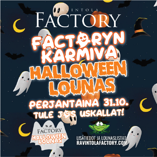 Halloween lounas