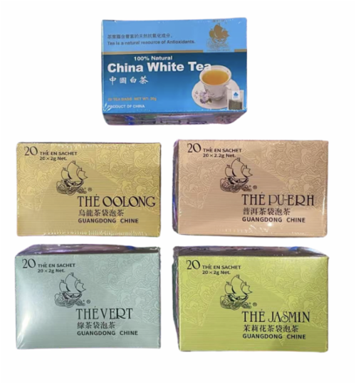 Golden Sail Tea 5 flavors