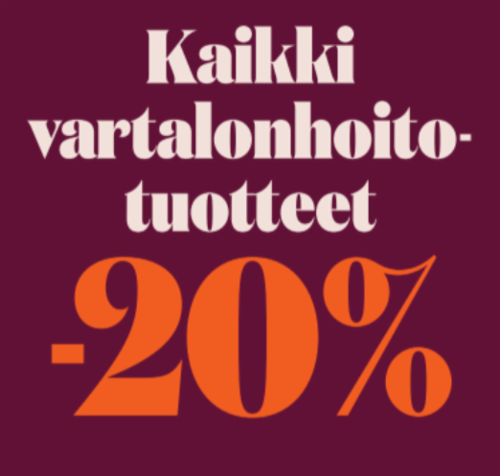 Vartalonhoito tuotteet