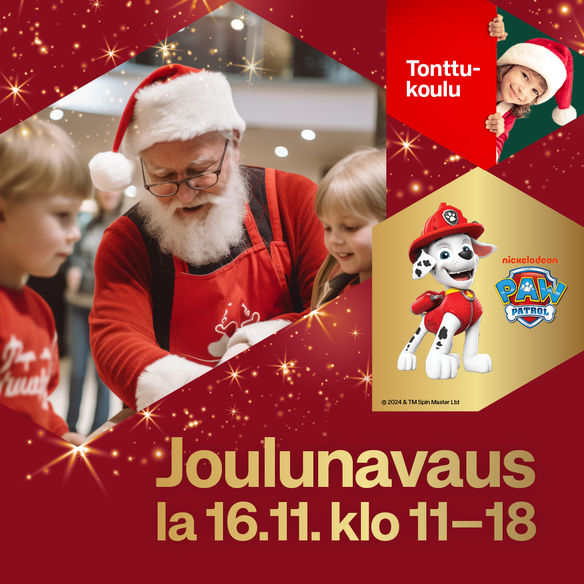 Tervetuloa Ison Omenan lumoavaan joulunavaukseen la 16.11.