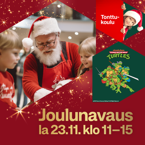 Joulunavaus lauantaina 23.11.