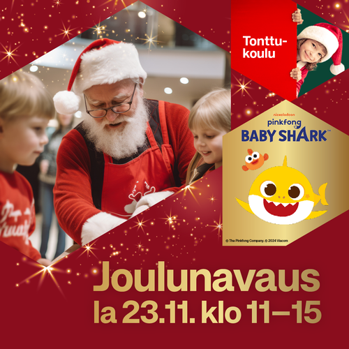 Joulunavaus lauantaina 23.11.