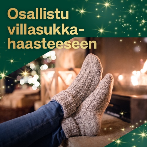 Osallistu villasukkahaasteeseen!