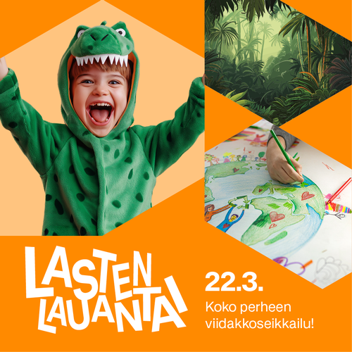 Lasten lauantai 22.3. kivaa ohjelmaa ja touhukasta tekemistä!