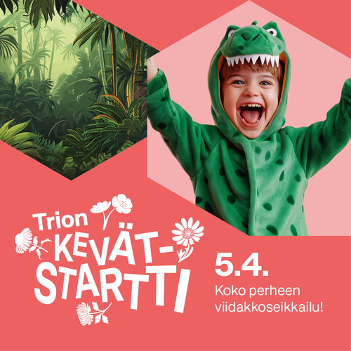 Koko perheen viidakkoseikkailu la 5.4.