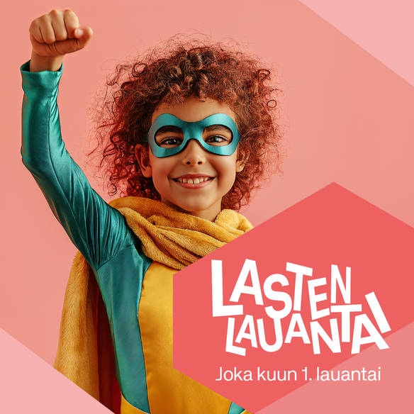 Lasten lauantai – kivaa ohjelmaa ja touhukasta tekemistä koko perheelle lauantaina 5.4.