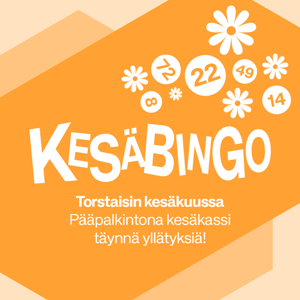 Kesäbingo Isossa Omenassa kesäkuun jokaisena torstaina!