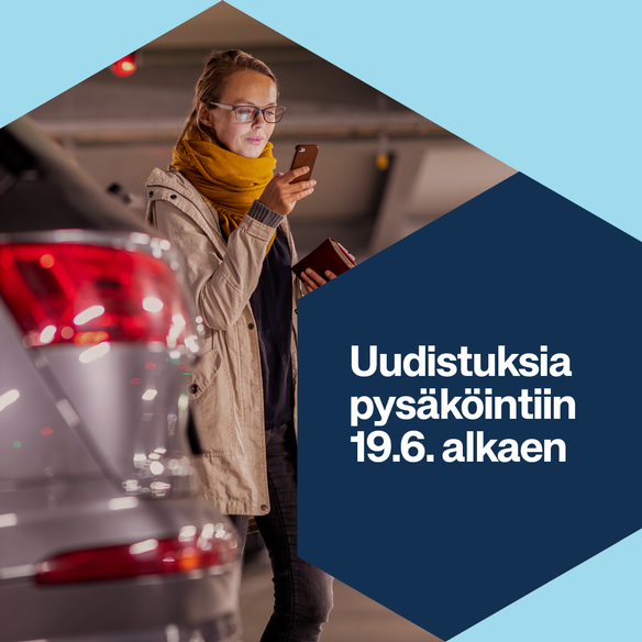 Tärkeitä uudistuksia Ison Omenan pysäköintiin 19.6.2025 alkaen