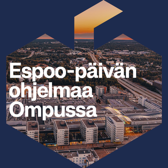 Ompussa vietetään Espoo-päivää lauantaina 30.8. – katso huikea ohjelmakattaus!