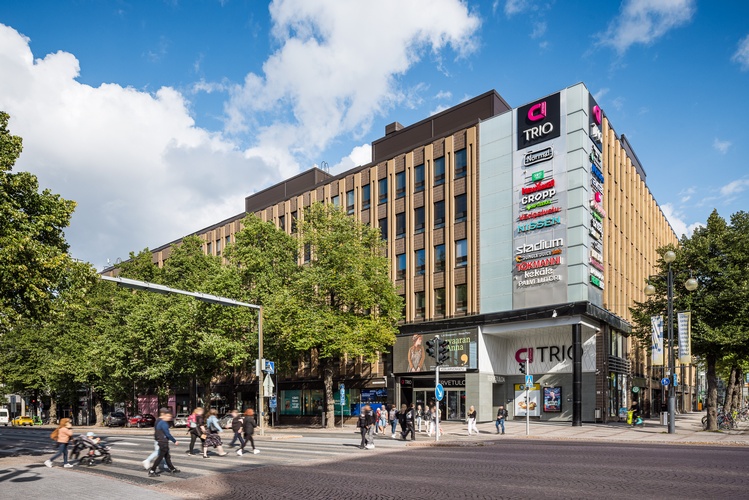 Suomalainen Kirjakauppa muuttaa Trioon