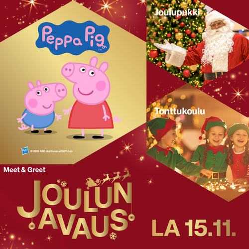 Joulunavaus lauantaina 15.11.
