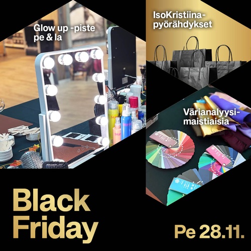Black Friday pe 28.11. - ohjelma!