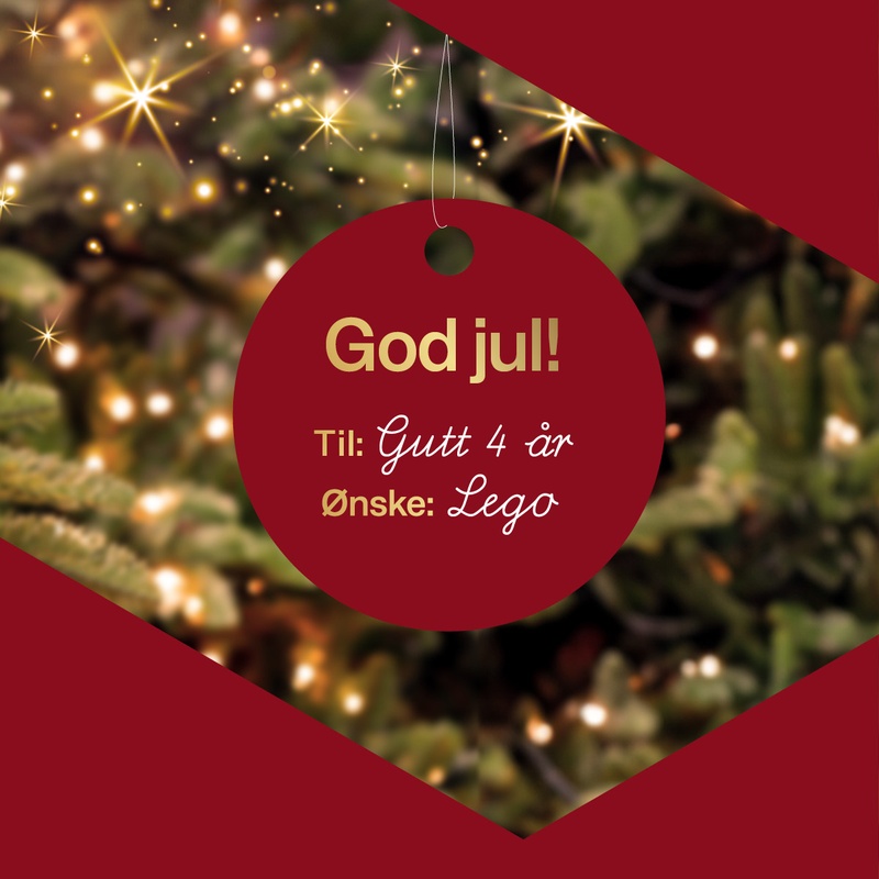 Gi en gave til noen som trenger det