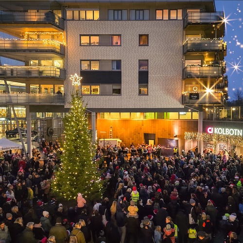 Julegrantenning 29. november