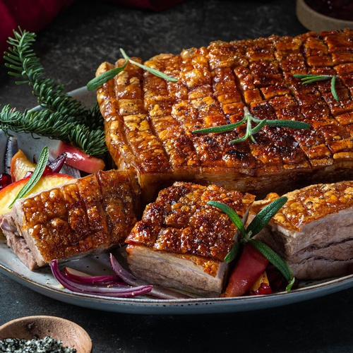 Klassisk ribbe med sprø svor