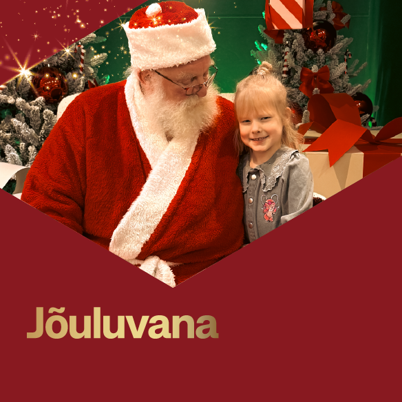 Kohtu Jõuluvanaga meie juures