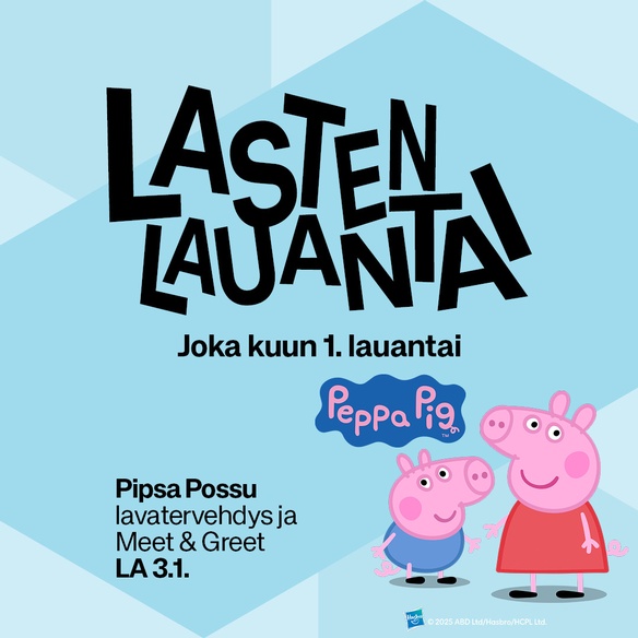 Tapaa Pipsa Possu Ompussa la 3.1.!