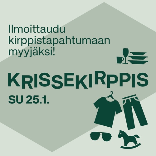 Krissekirppis su 25.10. - ilmoittaudu myyjäksi!