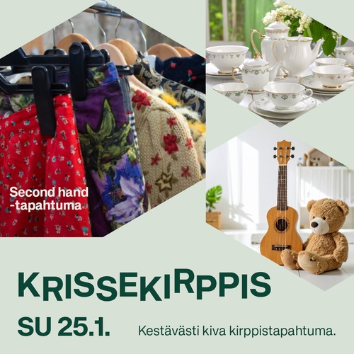 Krissekirppis sunnuntaina 25.1.