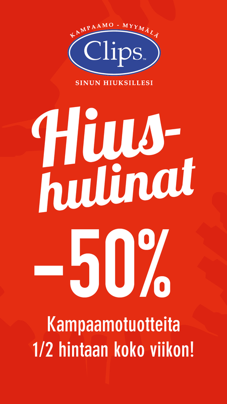 Kampaamo - myymälä Clips