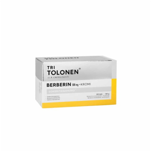 Berberin 500mg + Kromi