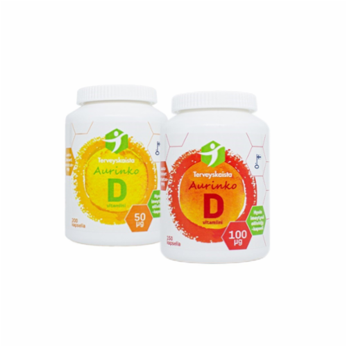 Aurinko D 50 µg/100 µg